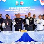 Polda Jatim Musnahkan 22,22 Kg Kokain, Ungkap 2.231 Kasus Narkoba Sejak Awal 2026 1777948903803