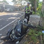 Kecelakaan Lalu Lintas yang Terjadi di Jalan Raya Cluring, Kini Tengah Ditangani Oleh Unit Penegakan Hukum Satlantas Polresta Banyuwangi IMG-20260524-WA0047