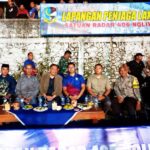 Sinergi TNI-Polri Amankan Pembukaan Turnamen Dansatrad 406 Cup di Donomulyo 1780668905243