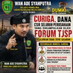 Wan Ade Syahputra Curiga Dana CSR yang Dikelola Forum TJSP Tidak Tepat Sasaran, LHMB Desak Transparansi atau Cabut Perda TJSP Screenshot_20260708-053940
