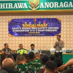 Satlantas Polresta Banyuwangi dan Jasa Raharja Gelar Sosialisasi Safety Riding di Kodim 0825 Banyuwangi Screenshot_20260916-154428
