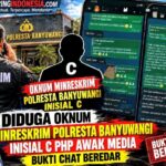 Diduga Oknum Minreskrim Polresta Banyuwangi Inisial C PHP Awak Media, Bukti Chat Beredar Screenshot_20260917-115609